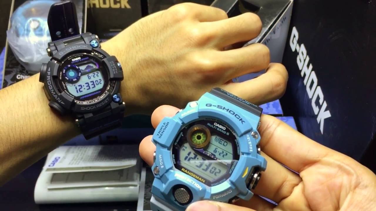 G-SHOCK RANGEMAN GW-9402KJ EARTHWATCH 2016 (unboxing/review) - YouTube