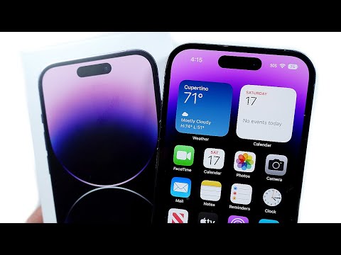 iPhone 14 Pro Purple Unboxing! - YouTube