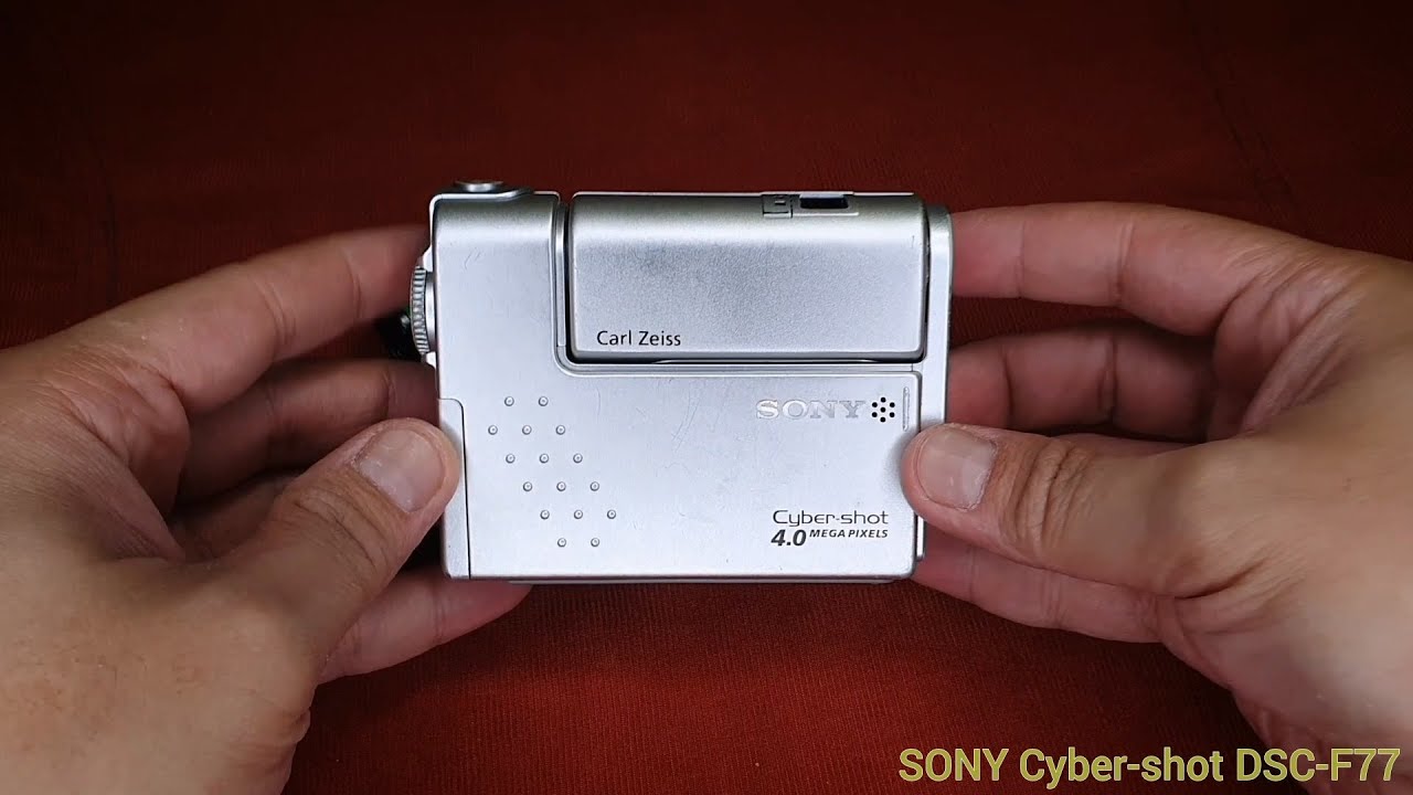 SONY Cyber-shot DSC-F77 - YouTube