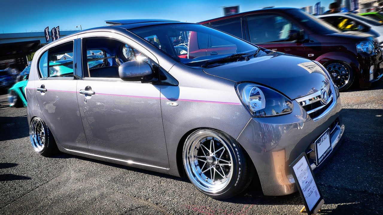 DAIHATSU Mira e:S LA300S ダイハツ ミライース Custom Car - YouTube