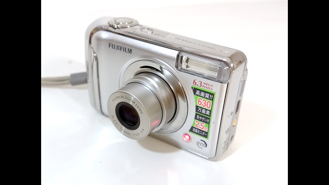 FUJIFILM FinePix A610 Digital Camera - YouTube