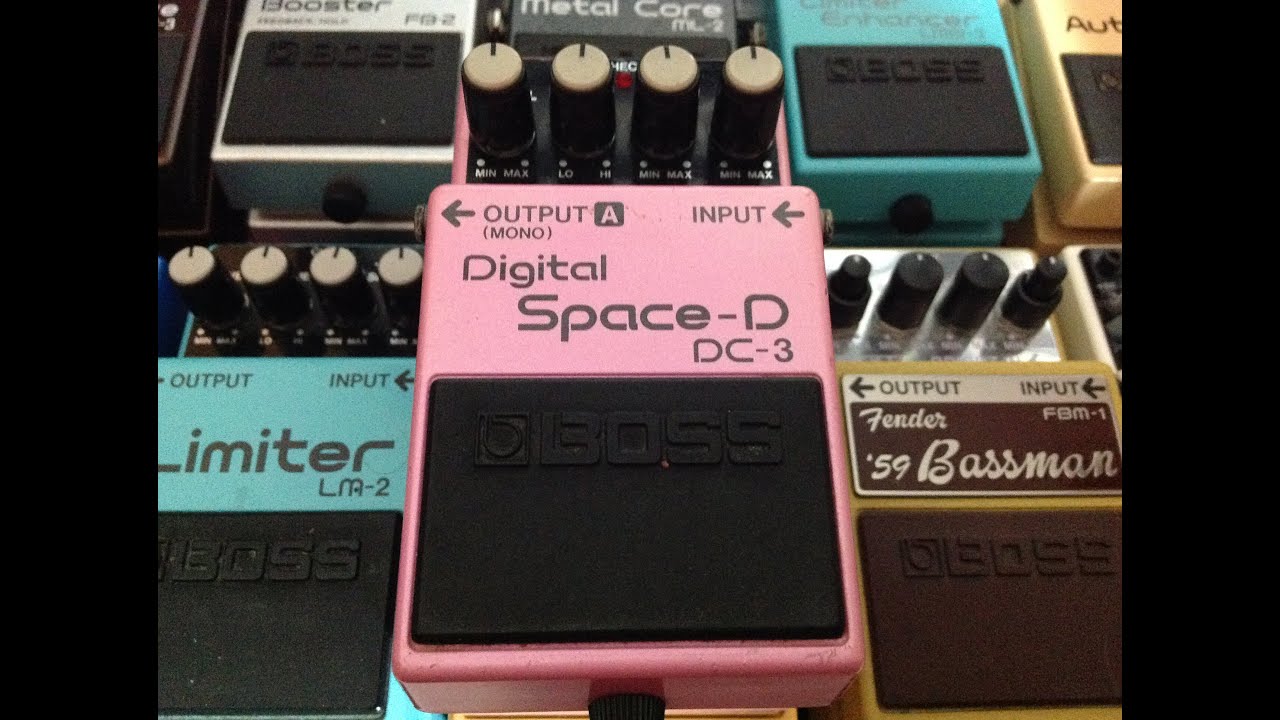 Boss Pedal Review 48: DC-3 Digital Dimension - YouTube