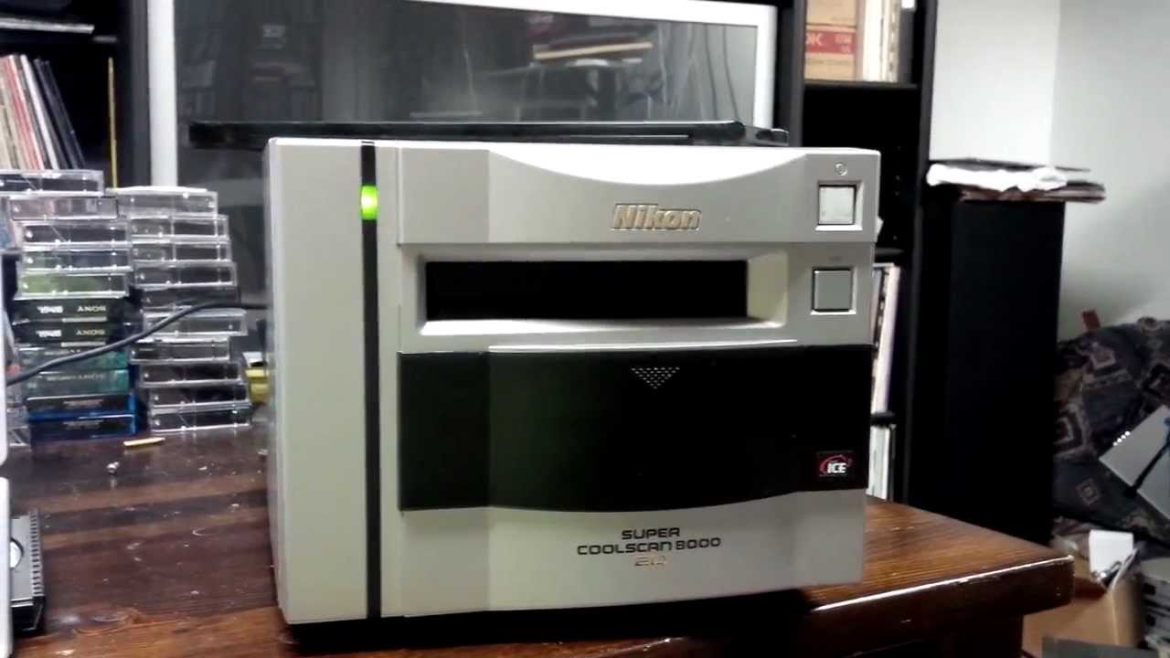 Nikon Super CoolScan 8000 ED Slide & Film Scanner Demonstration