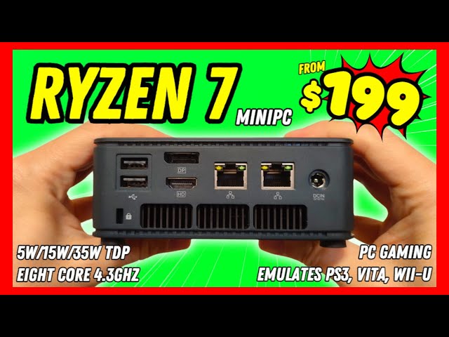This RYZEN 7 Mini PC is UNDER $200! 😱 [GMKtec NucBox M5 REVIEW