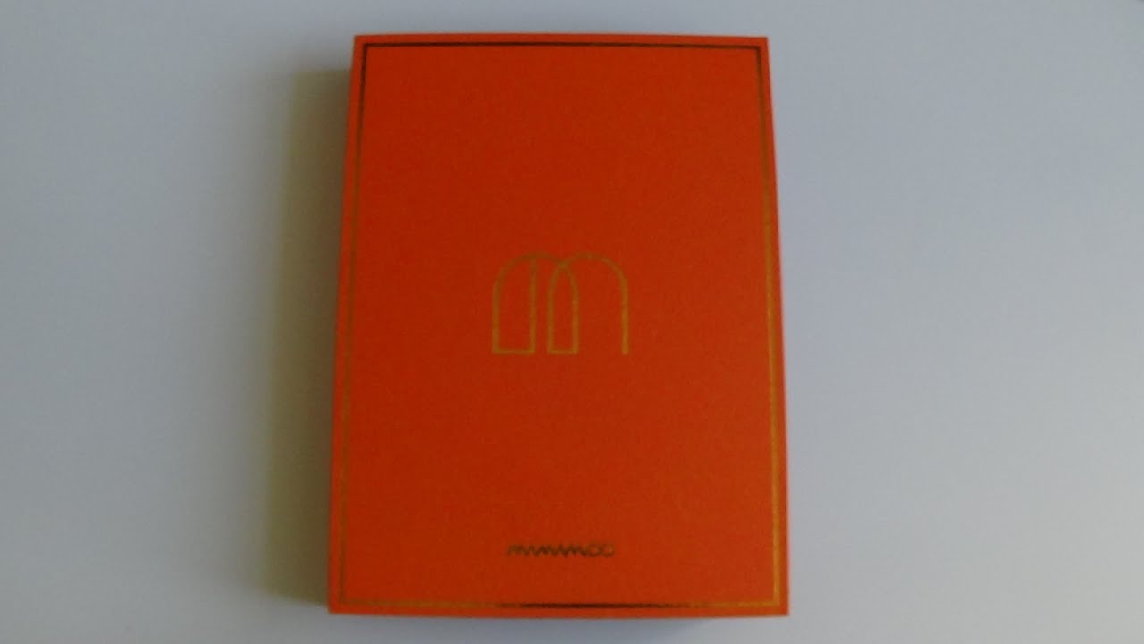 Unboxing Mamamoo 마마무 1st Studio Album Melting - YouTube