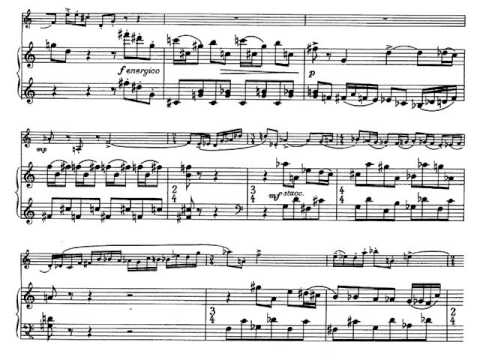 Penderecki: Three Miniatures for Clarinet and Piano 1. Allegro