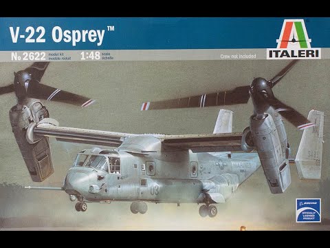 Italeri 1/48 V-22 Osprey (by Trevor) - YouTube