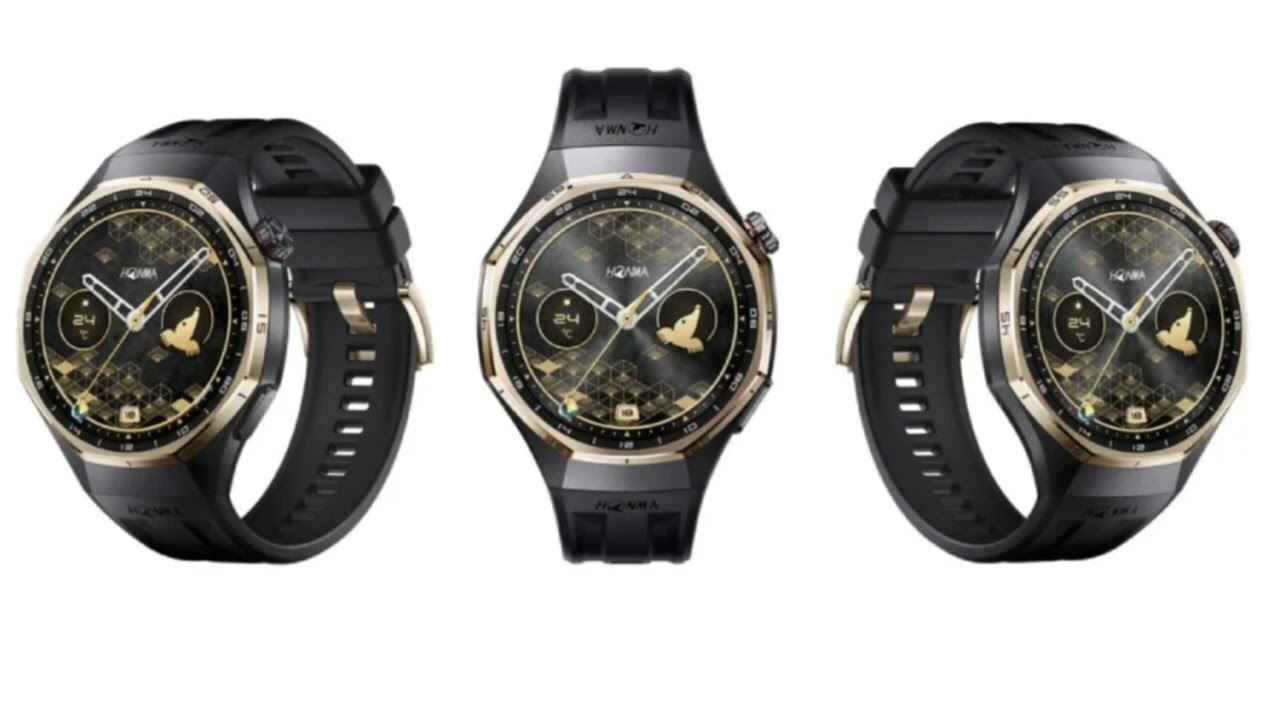 Huawei launches Honma edition Watch GT 6 Pro with golden titanium