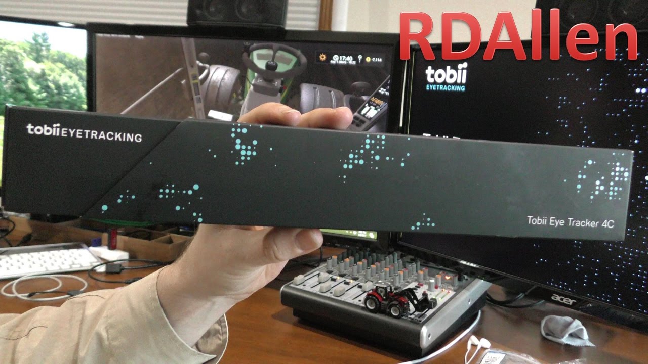 The Latest in Eye and Head Tracking - Tobii Eye Tracker 4C - YouTube