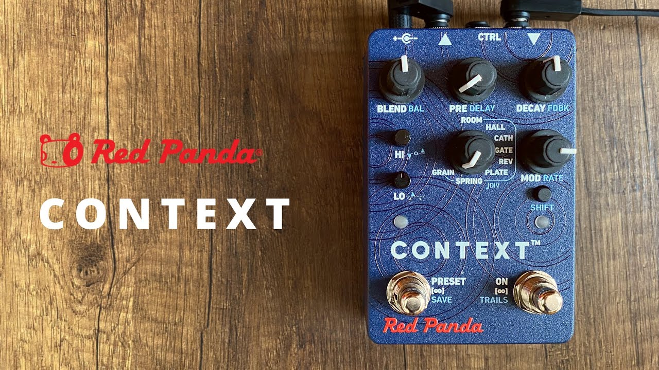 Red Panda Context - Reverberator