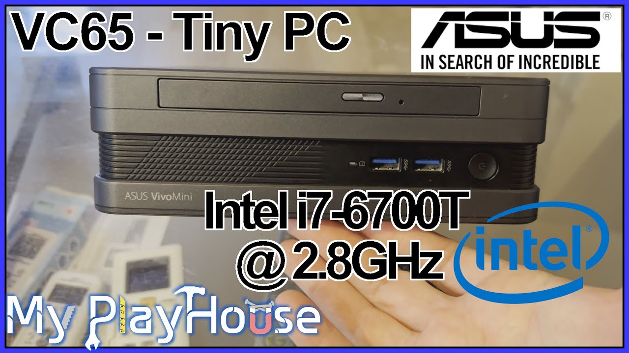 Asus VivoMini VC65 is a Good Looking Compact Desktop - 1558 - YouTube