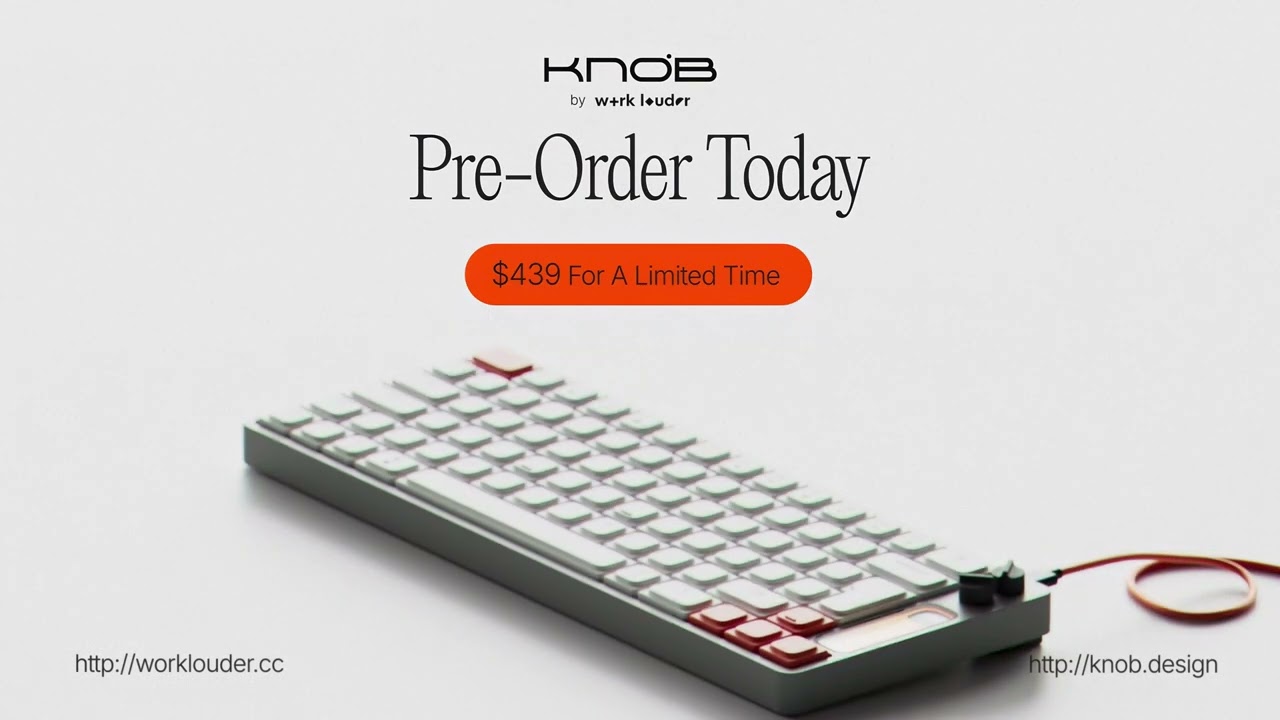 Knob / k.no.b.1 by Work Louder // Pre-Order April 4th 2024 - YouTube