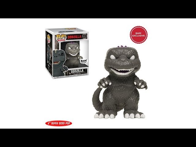 New Exclusive Funko Pop Godzilla Announced - YouTube