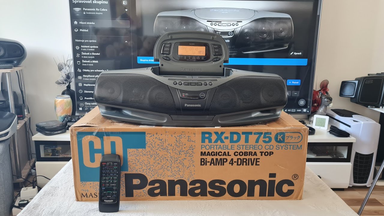 Panasonic RX-DT75 (Magical Cobra Top) (1994) - YouTube
