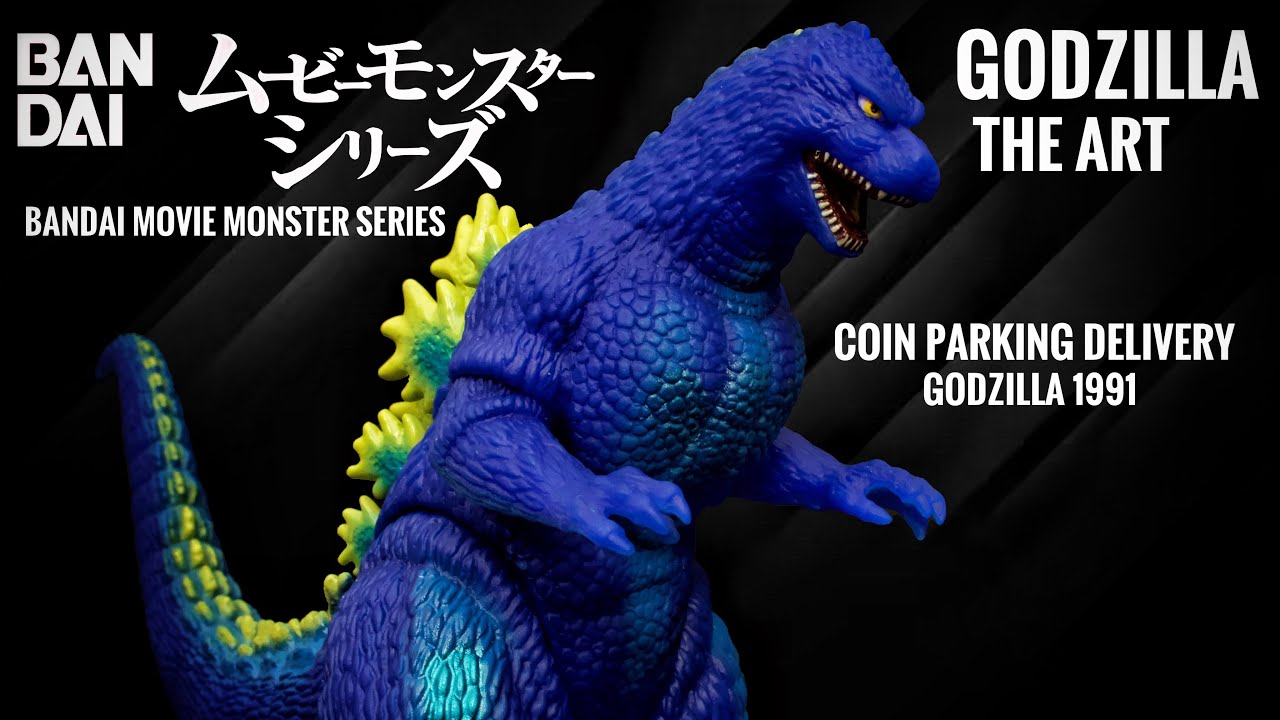 Bandai Godzilla 1991 Coin Parking Delivery Movie Monster Series