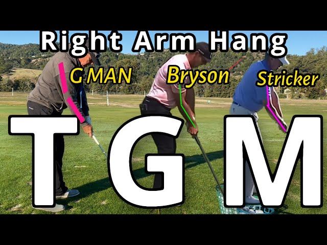 Right Arm & Elbow POSITION | Tour Like Ball Control! The Golfing