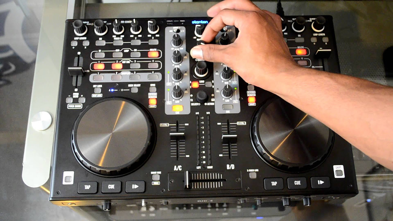 Stanton DJC.4 Digital DJ Controller Review Video - YouTube