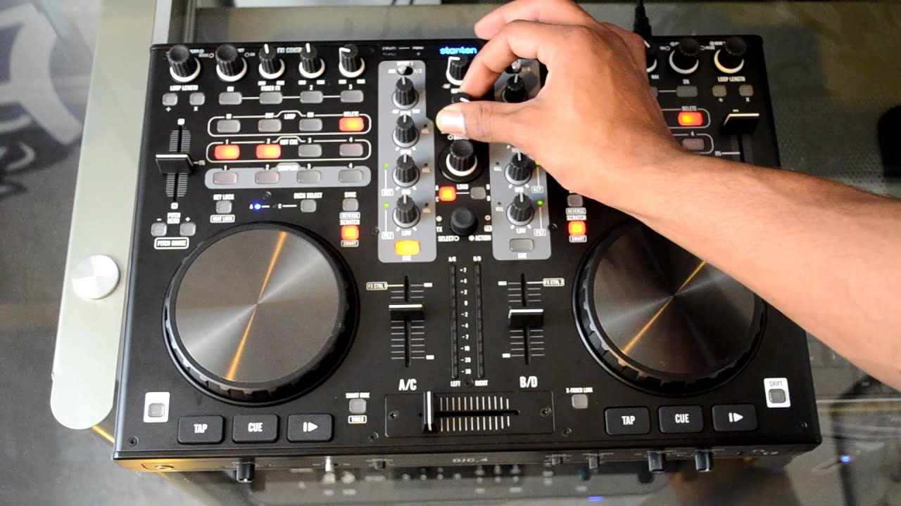 Stanton DJC.4 Digital DJ Controller Review Video - YouTube