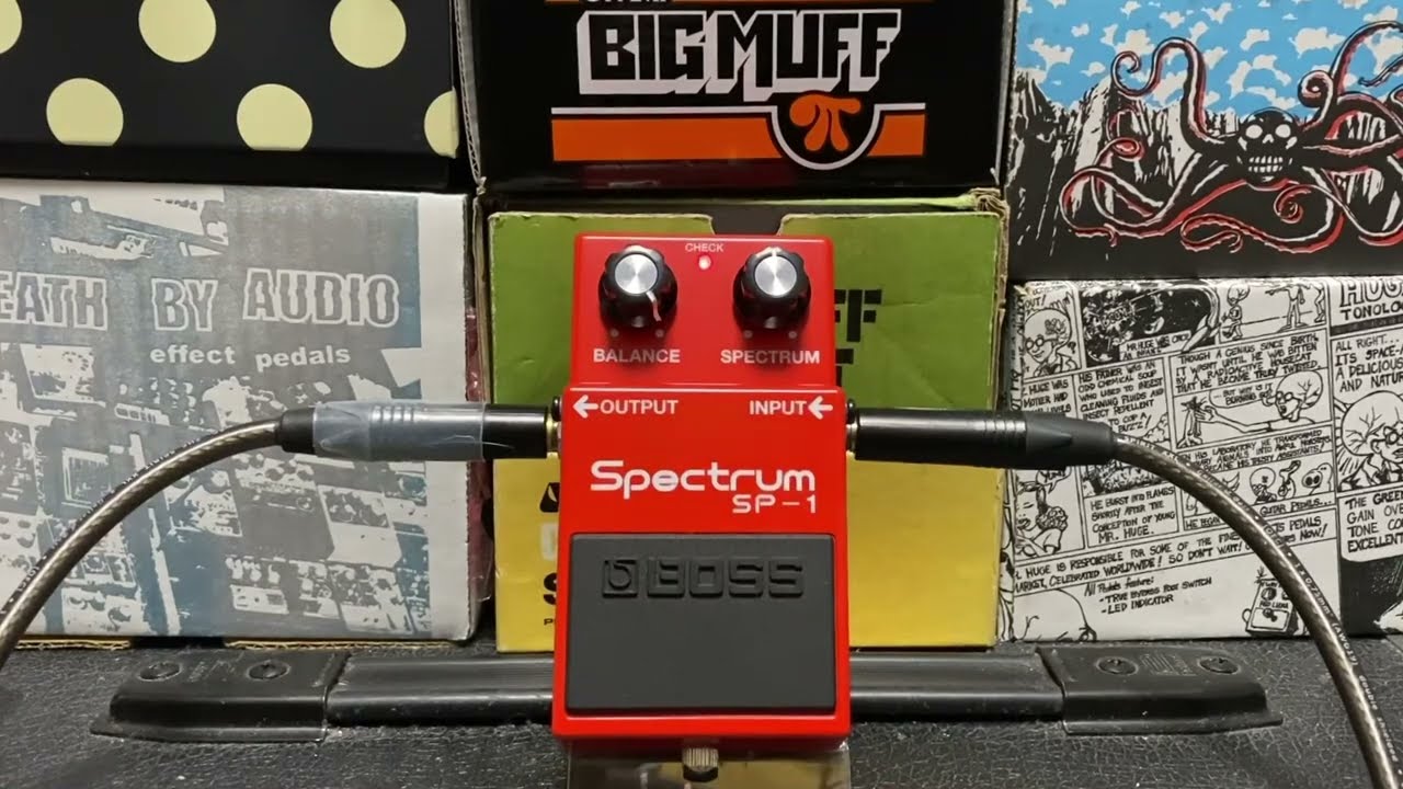 BOSS - SP-1 Spectrum (2017 BOX-40) - YouTube