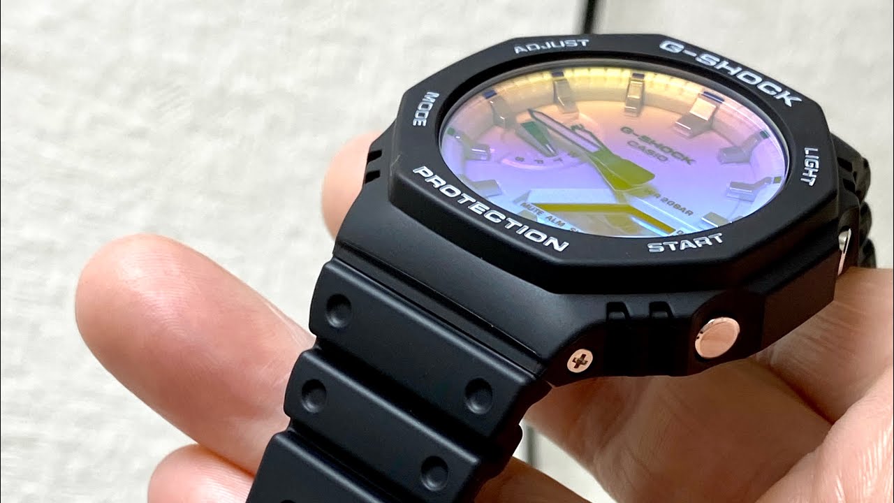 G【GA-2100SR-1AJF】SHOCK - YouTube