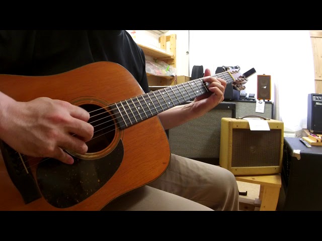 70's S.Yairi YD-401 ピック弾き - YouTube