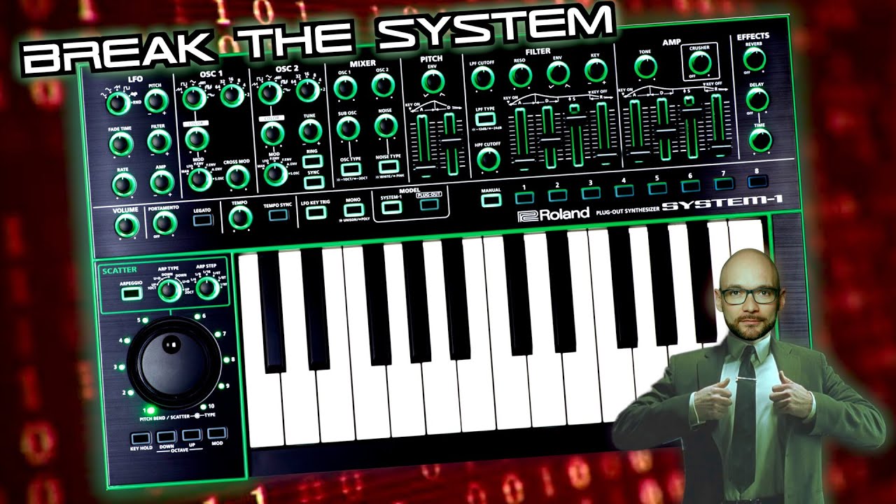 Bad Gear - Roland System-1 - YouTube