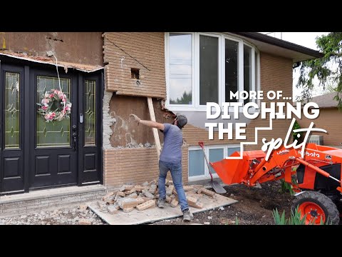 I took the brick off my house (10 hours of work in under 10 mins