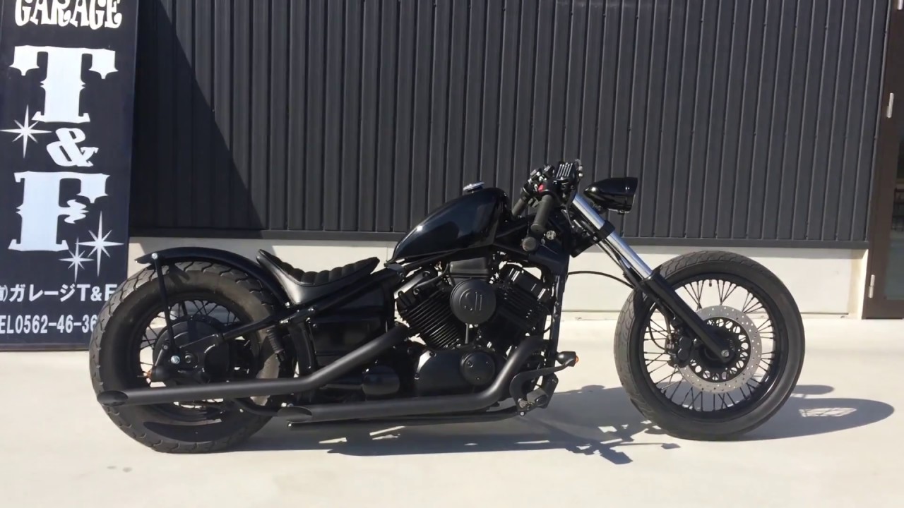 有限会社ガレージT&F / ドラッグスター400 ドラッグパイプマフラー