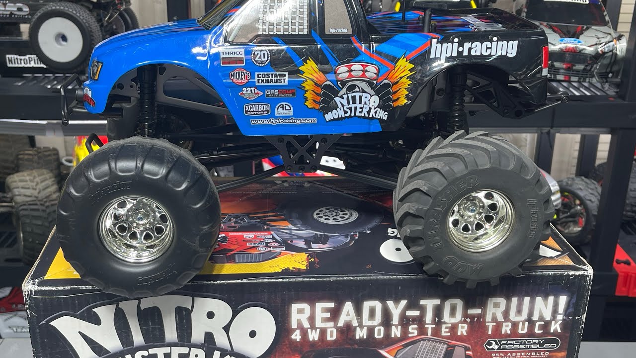HPI Monster King Nitro RC Car - YouTube