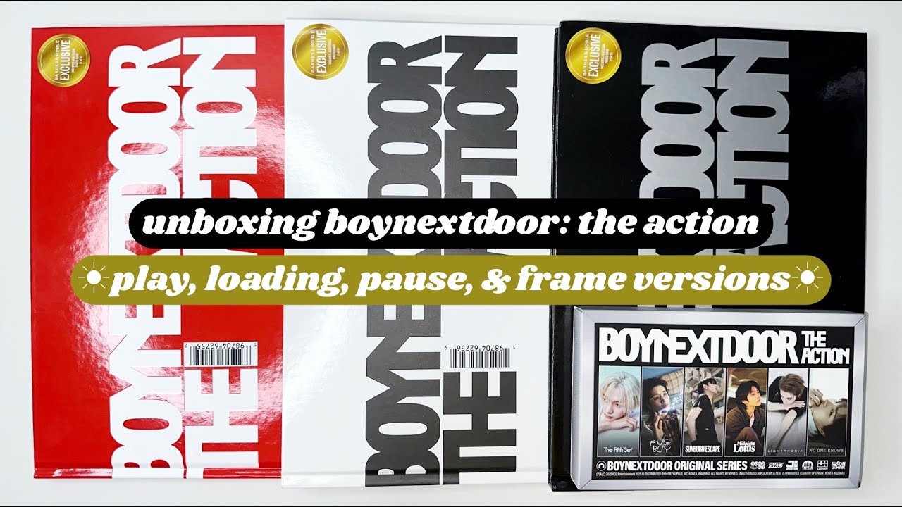 boynextdoor TheAction frame 本体 60枚 未開封 BOYNEXTDOOR - 5th EP