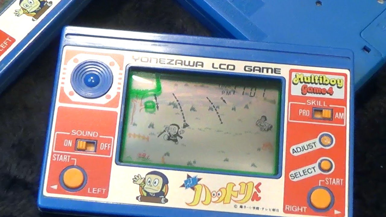 レトロ 液晶ゲーム】忍者 ハットリくん ヨネザワ マルチボーイ ゲーム4