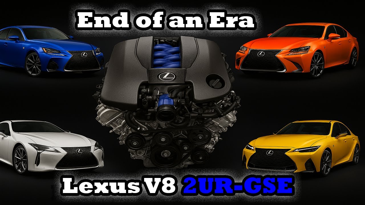 The END of the Lexus and Toyota V8 - 2UR-GSE - The writing is on