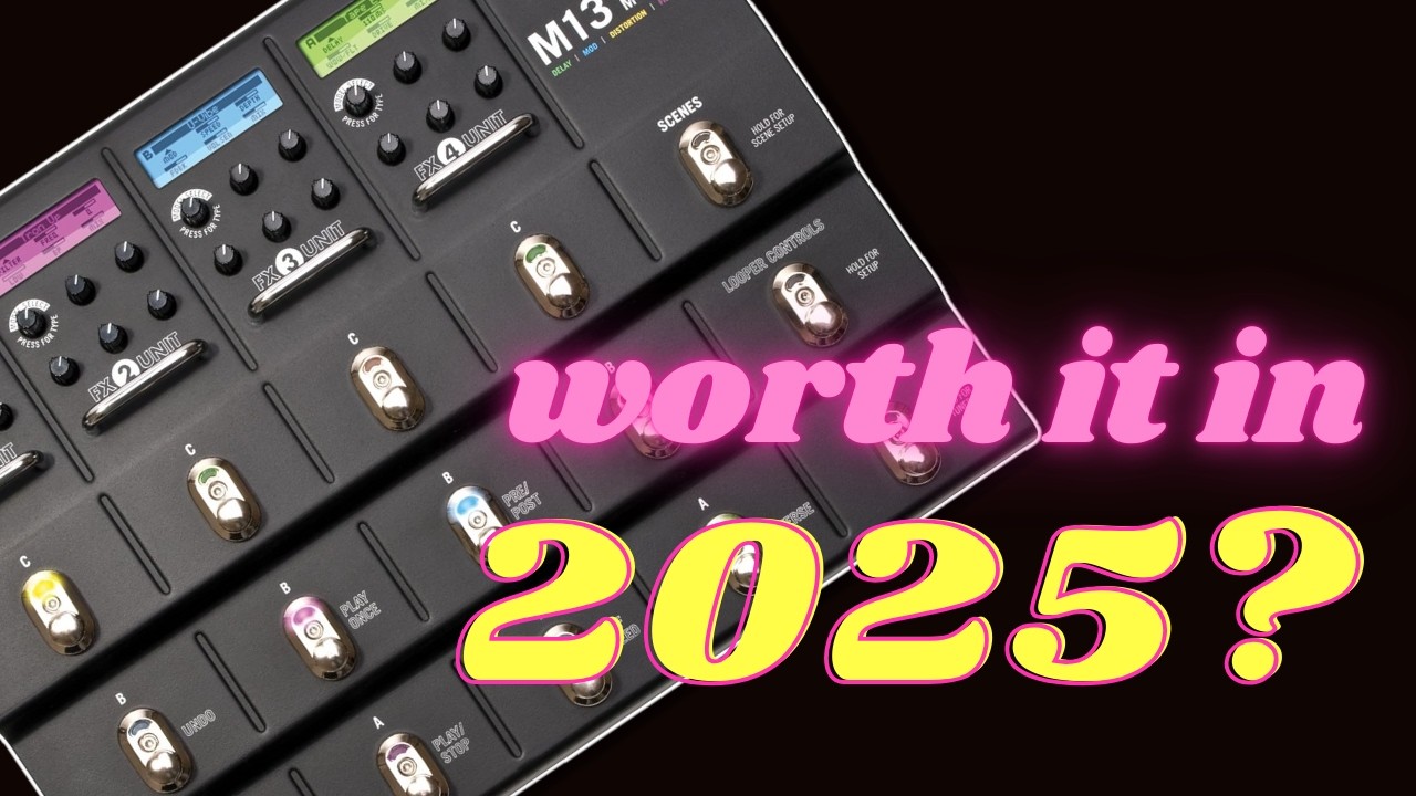 Line 6 M13 Multi effects in 2025 - (Can it COMPETE?) - YouTube