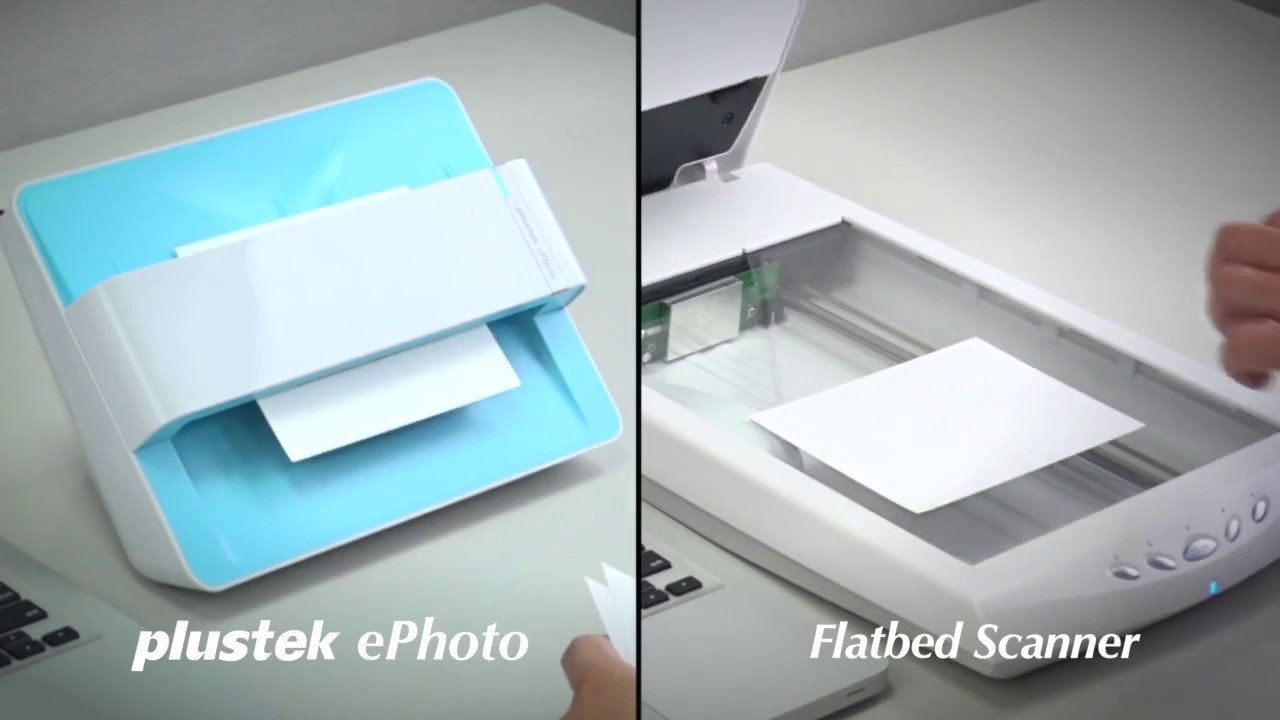 Plustek ePhoto - Ideal photo and document scanner for home office
