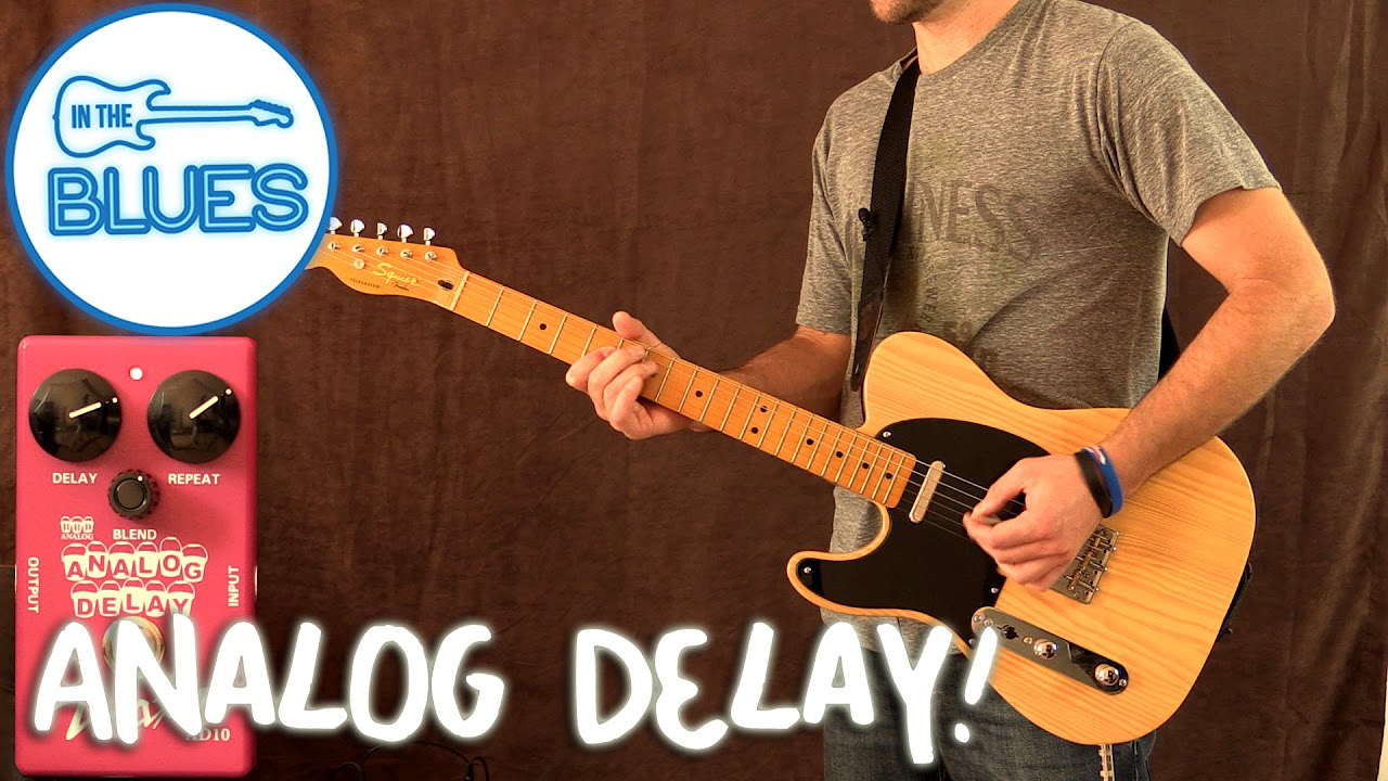 Maxon AD10 Analog Delay Pedal Demo - YouTube