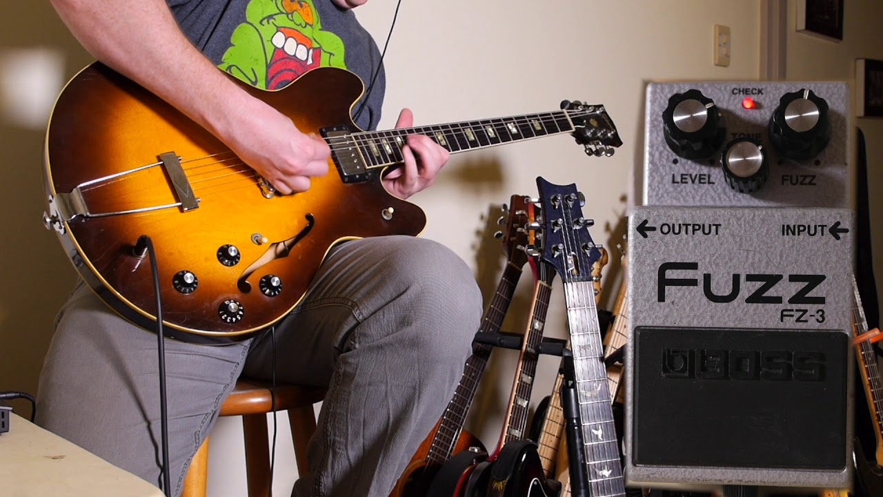 Japanese Pedal Show: Boss FZ 3 Demo - YouTube