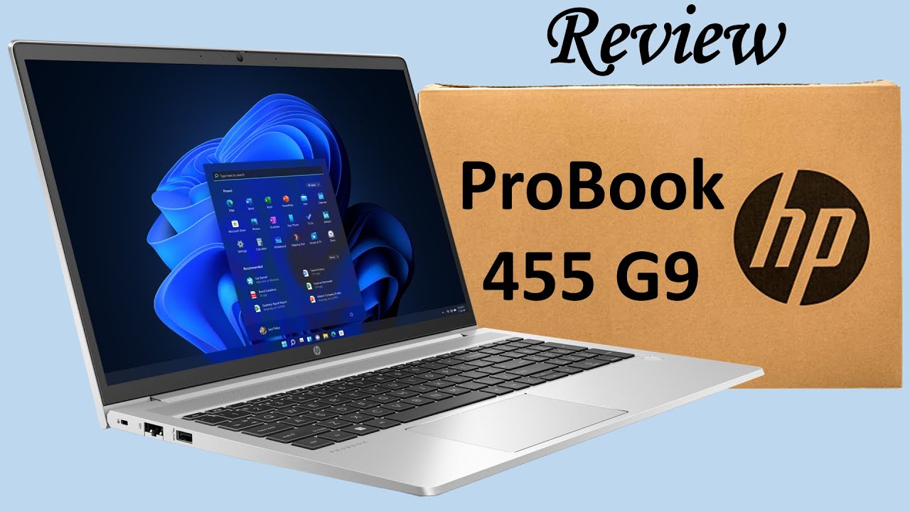 HP ProBook 455 G9 NoteBook (new laptop 2022) Full Review ! - YouTube
