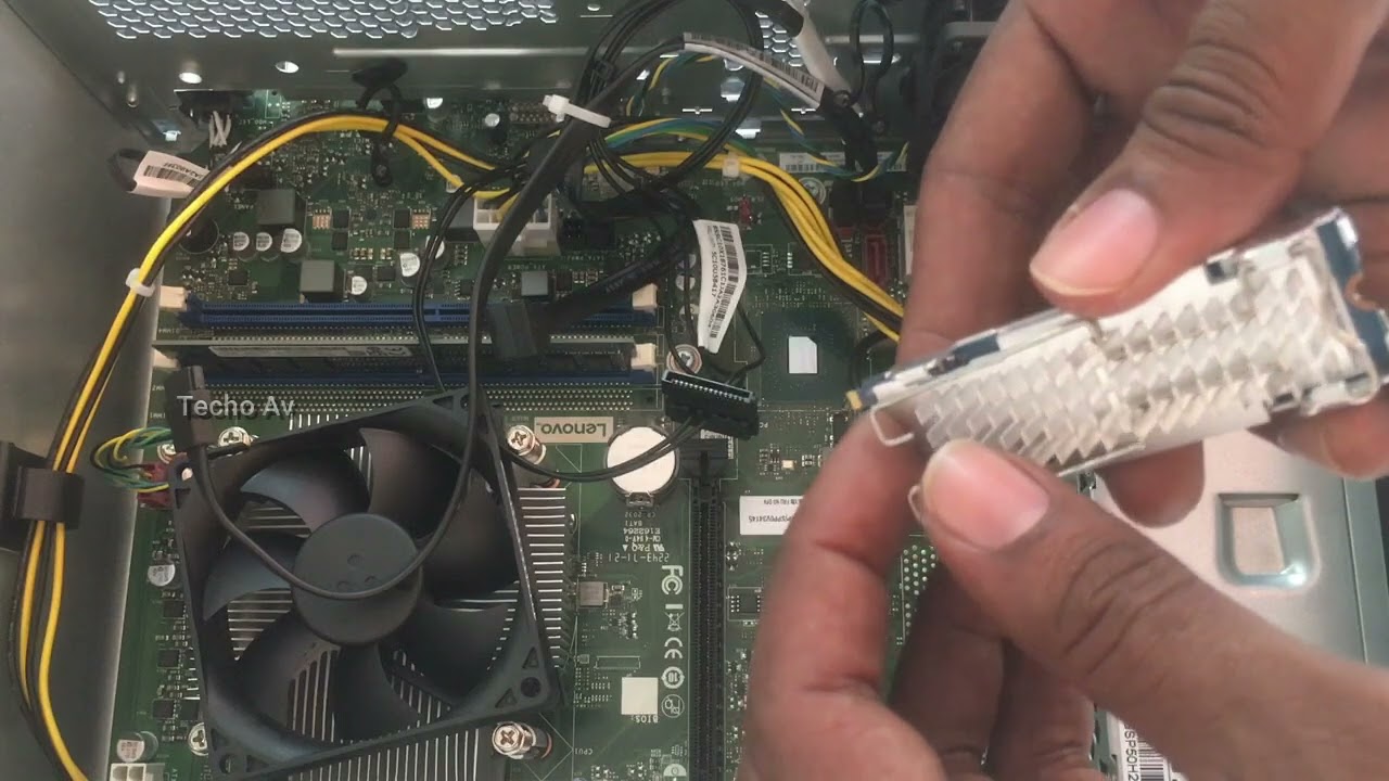 Lenovo Ideacentre 5 14iab7 NVMe SSD Upgrade - YouTube