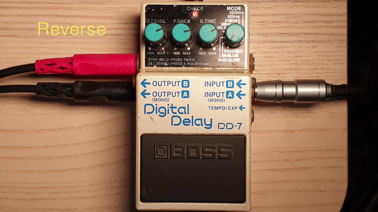 Boss DD-7 Digital Delay - YouTube