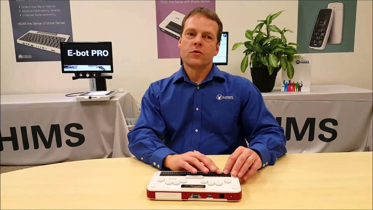 Braille Sense U2: Creating an Email Account - YouTube