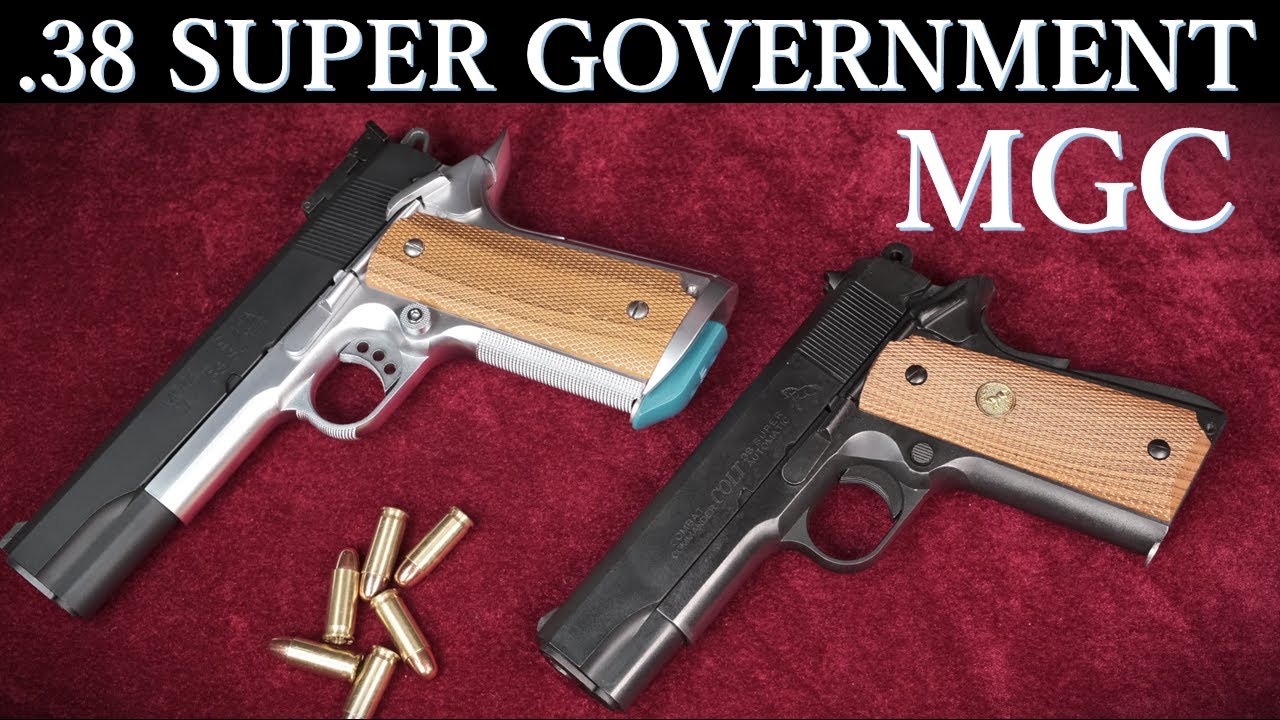 絶版MGC/ .38SUPER ガバメント モデルガン：コマンダー（SRH