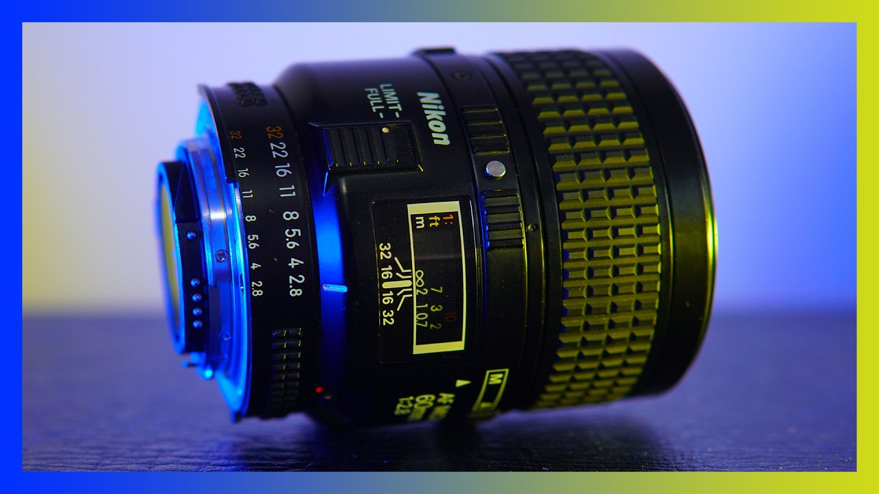 Surprisingly good vintage macro lens: micro AF Nikkor 60mm f2.8