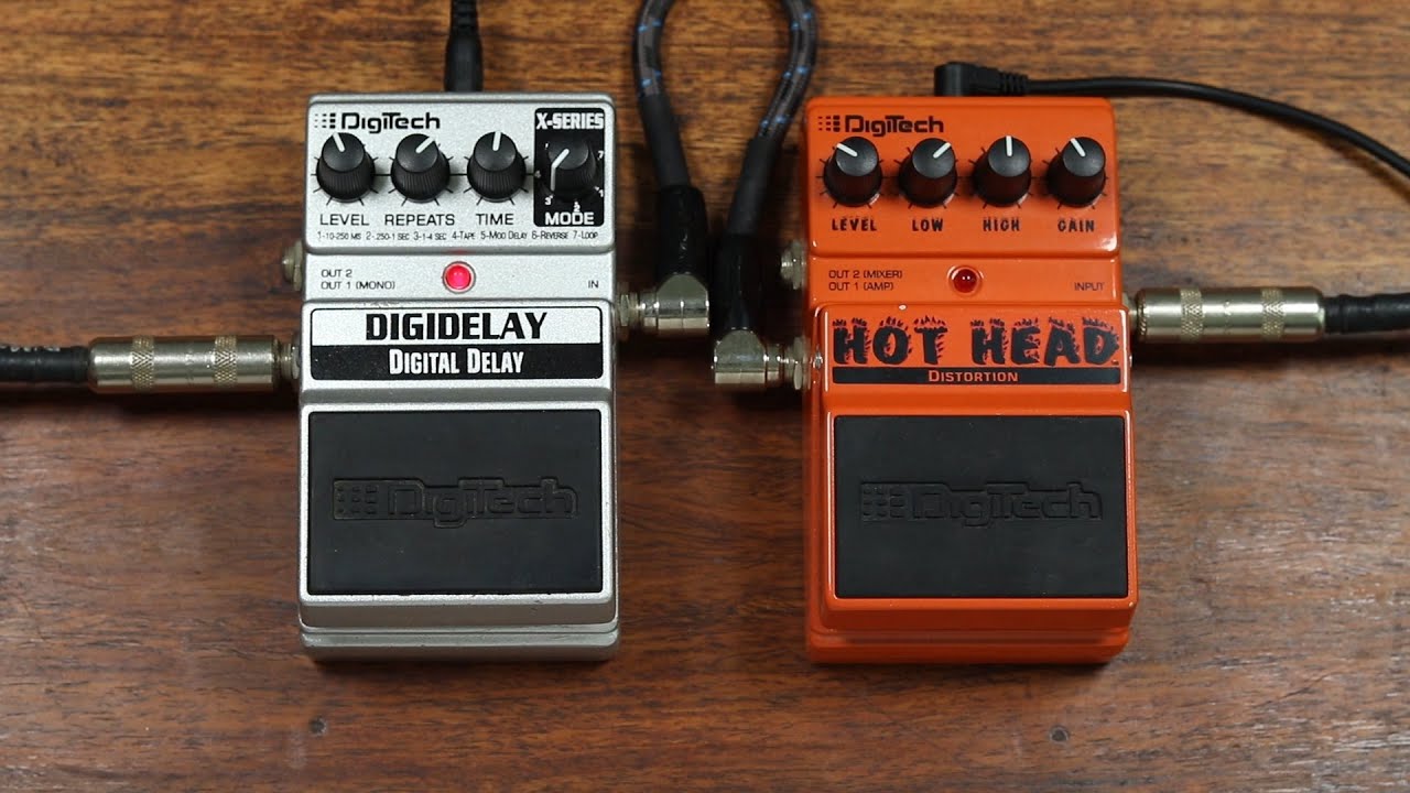 DigiTech Digital Delay - YouTube