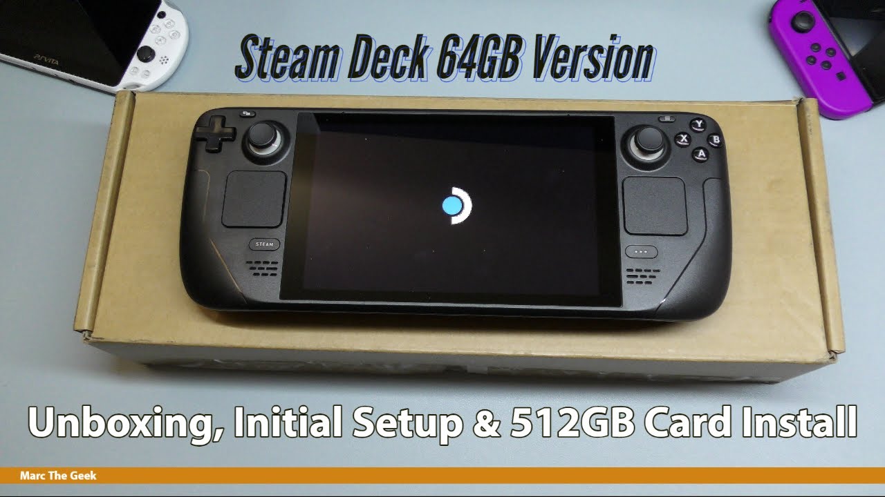 Steam Deck 液晶モデル（64GB）512GB microSD Steam Deck 液晶モデル