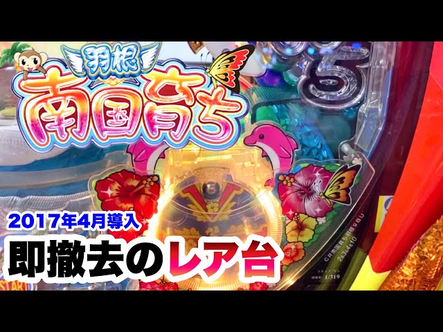 南国育ち羽根物】攻略法で即撤去になったレア台をパチ屋で実践 - YouTube