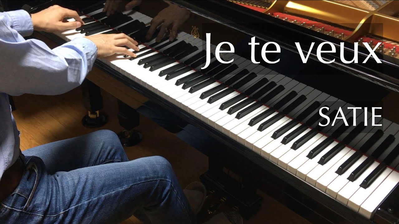 Satie - Je te veux - pianomaedful - YouTube
