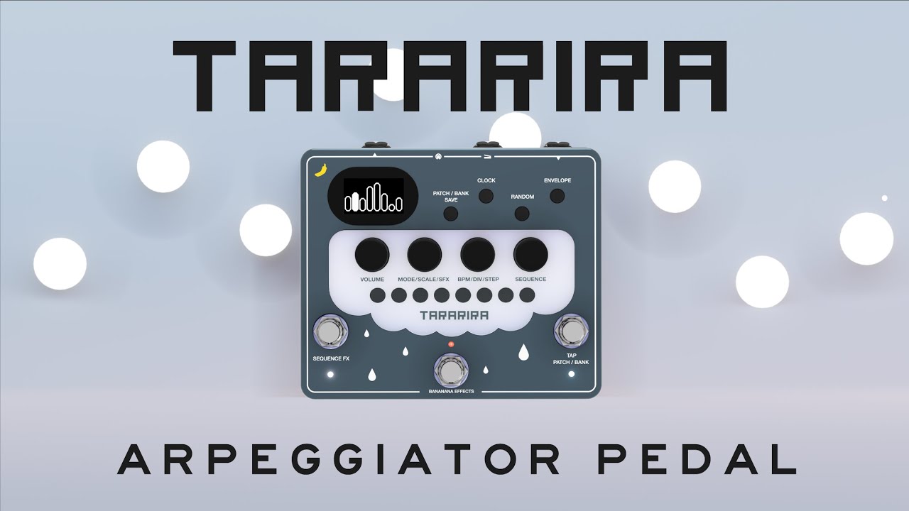 Arpeggiator pedal 