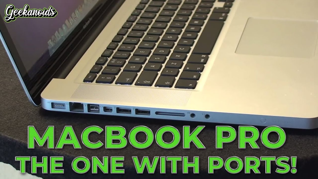 Apple 15-inch MacBook Pro (mid-2009) - The Definitive Review - YouTube