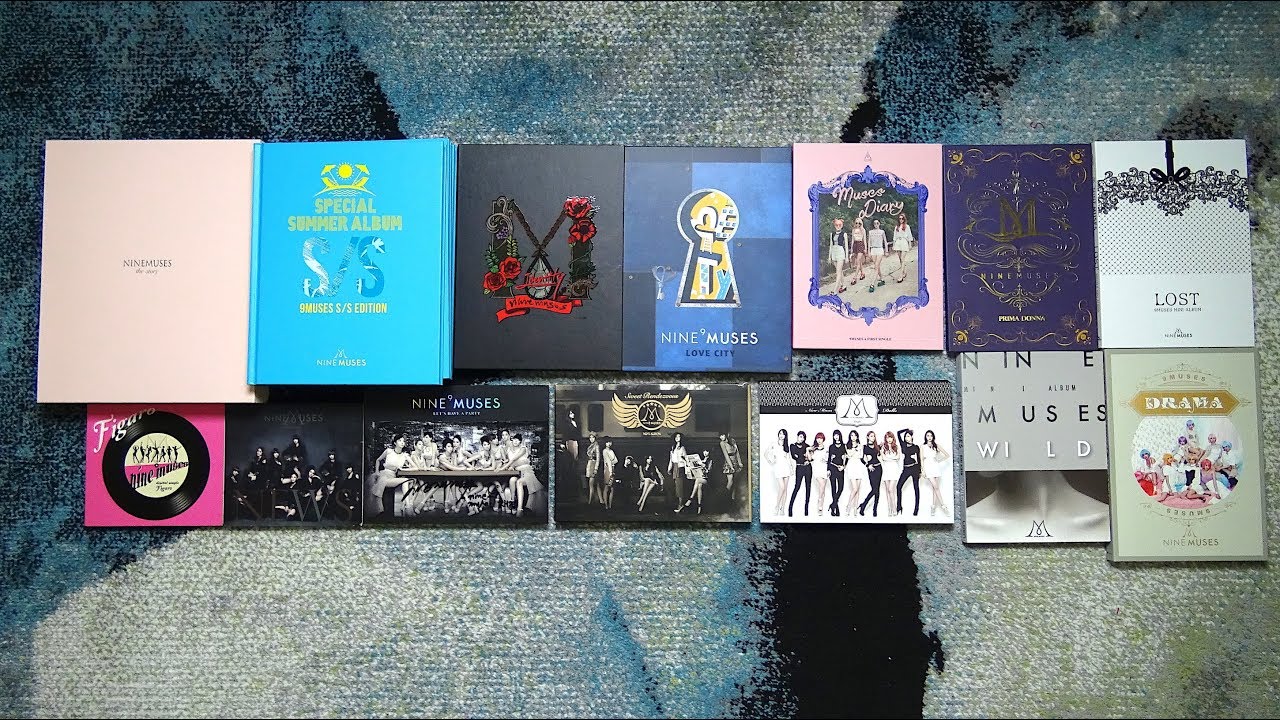 My Nine Muses 나인뮤지스 Collection 2018! - YouTube
