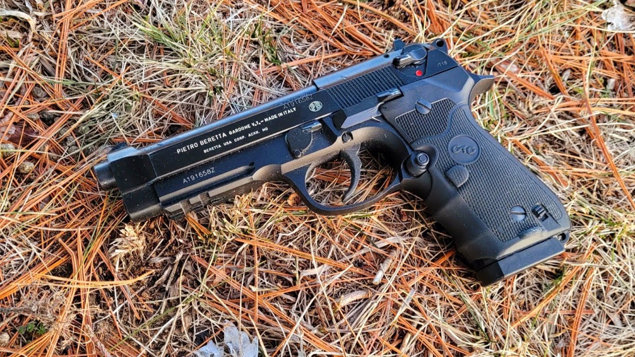 Review: Crimson Trace Beretta 92/96 Grip LG-302M - YouTube